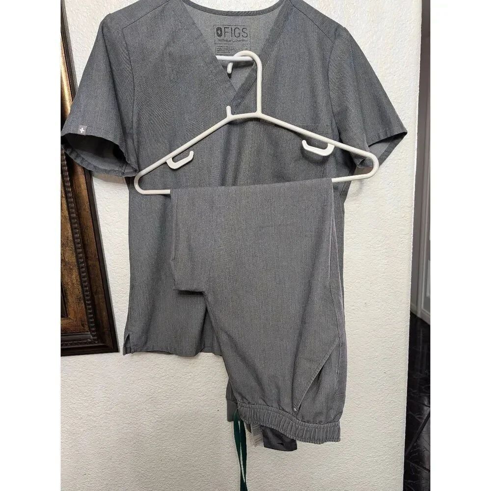 Figs scrub sets gray Medium